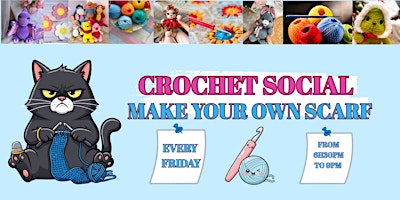Crochet Your Own Cozy Scarf – Beginner-Friendly Craft Workshop in…